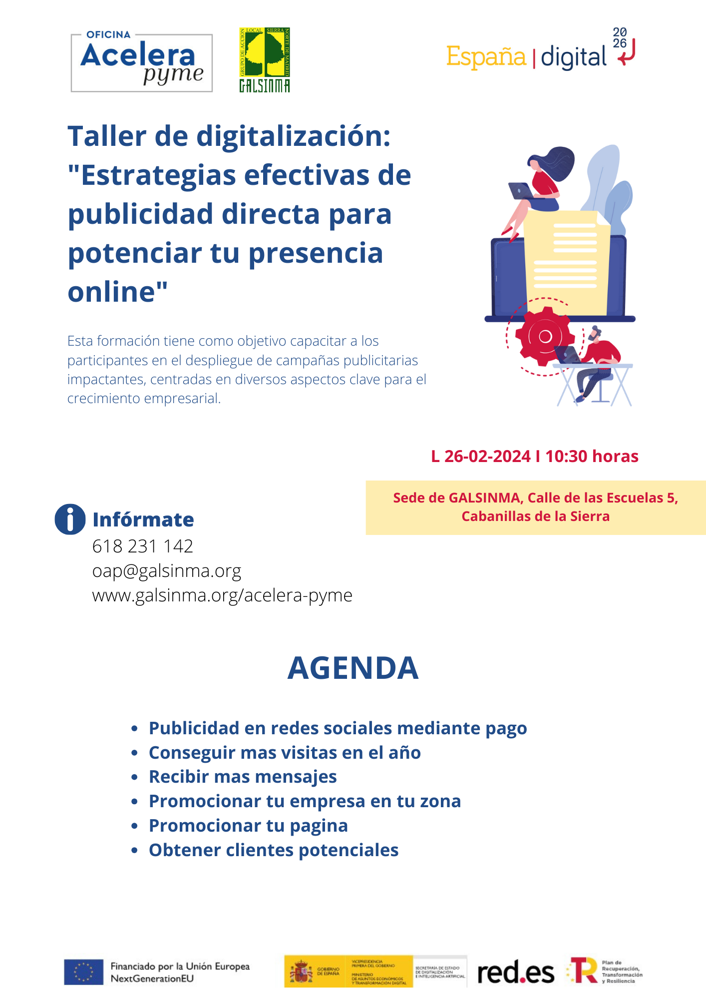 Talleres Galsinma Febrero 2