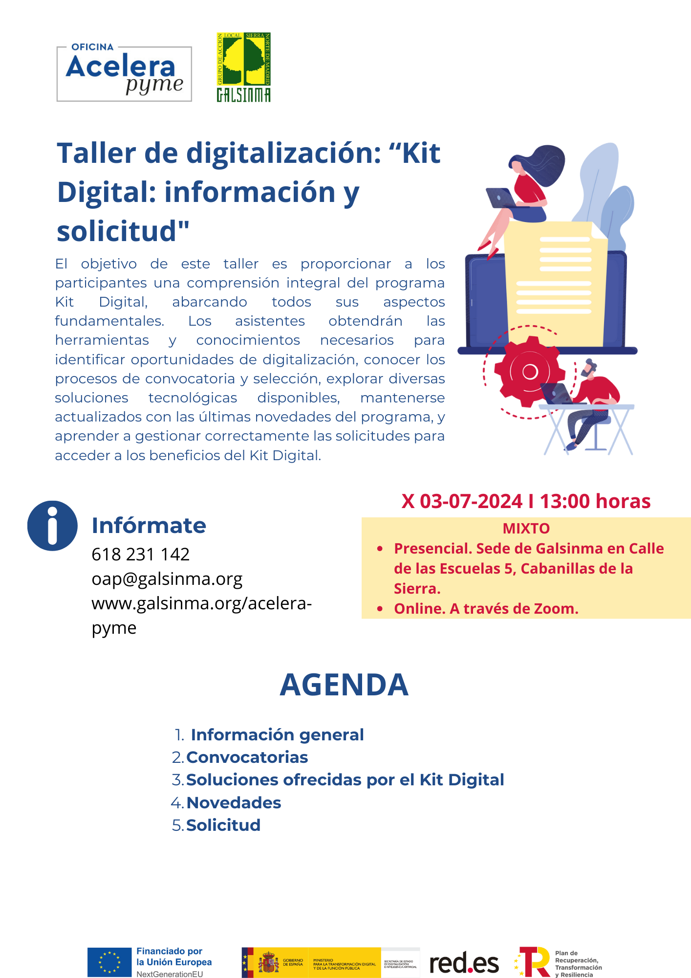 cartel julio OAPR Galsinma